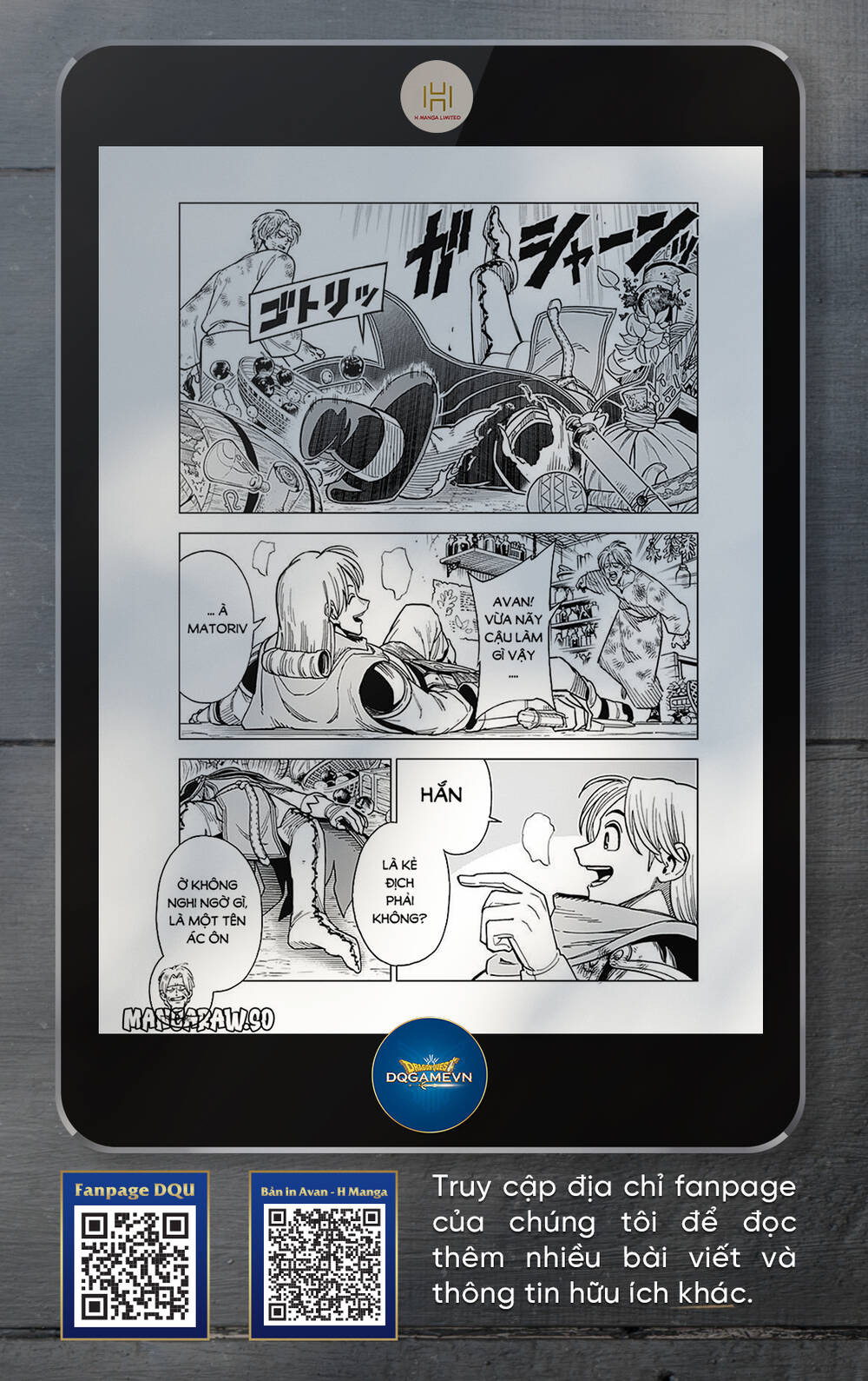 Dragon Quest – Dũng Giả Avan Và Ngục Viêm Ma Vương Chapter 26 - Trang 2