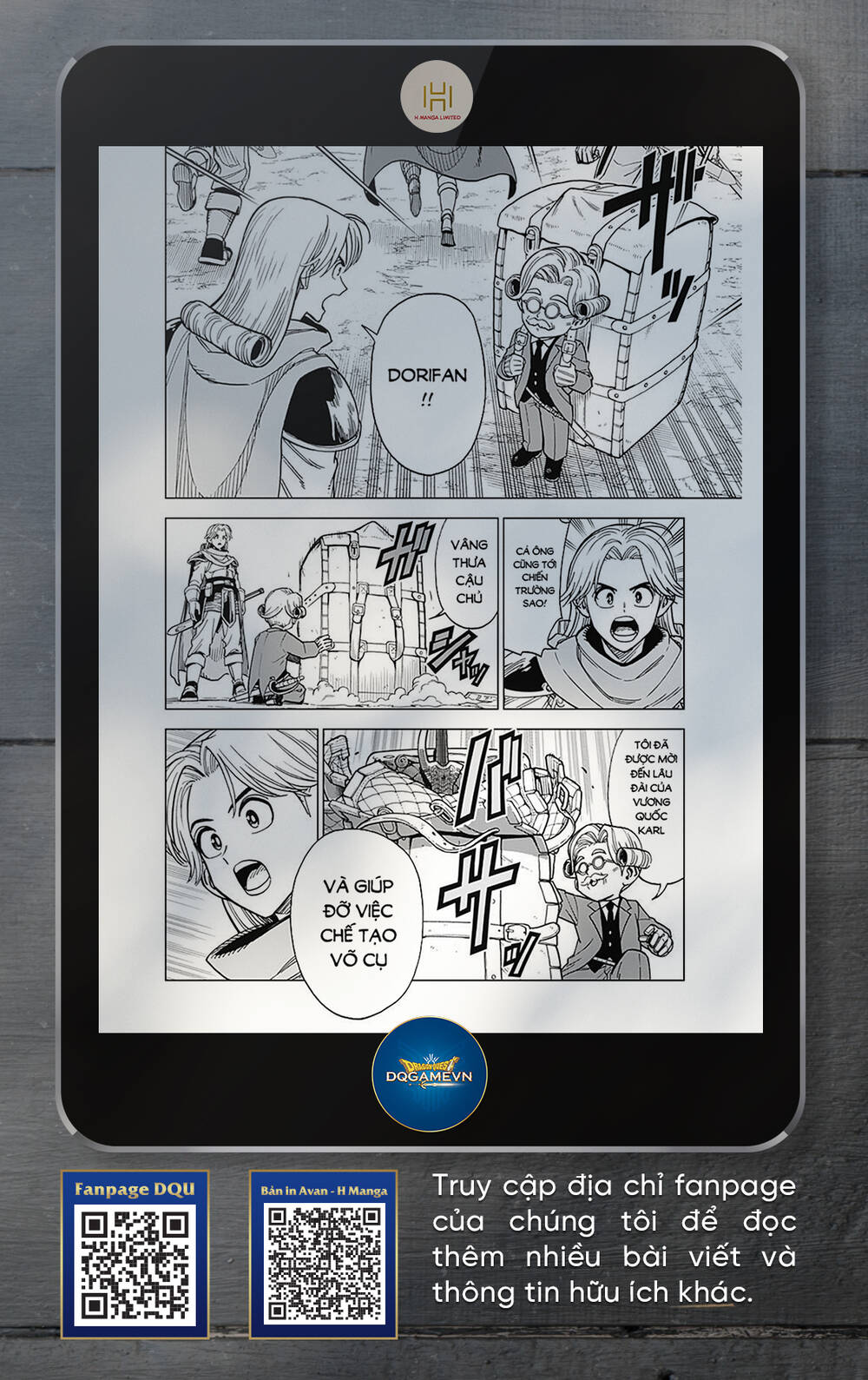 Dragon Quest – Dũng Giả Avan Và Ngục Viêm Ma Vương Chapter 30 - Trang 2