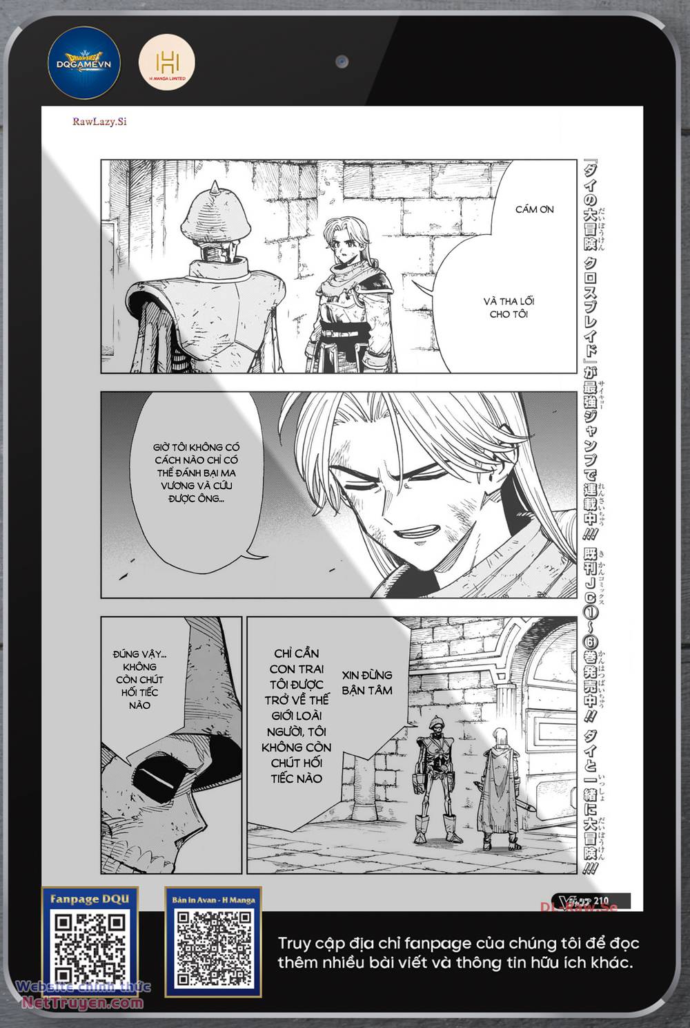 Dragon Quest – Dũng Giả Avan Và Ngục Viêm Ma Vương Chapter 38 - Trang 2