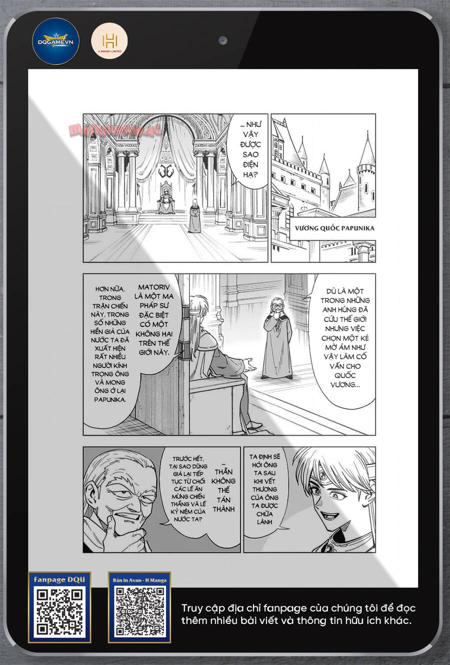 Dragon Quest – Dũng Giả Avan Và Ngục Viêm Ma Vương Chapter 43 - Trang 2