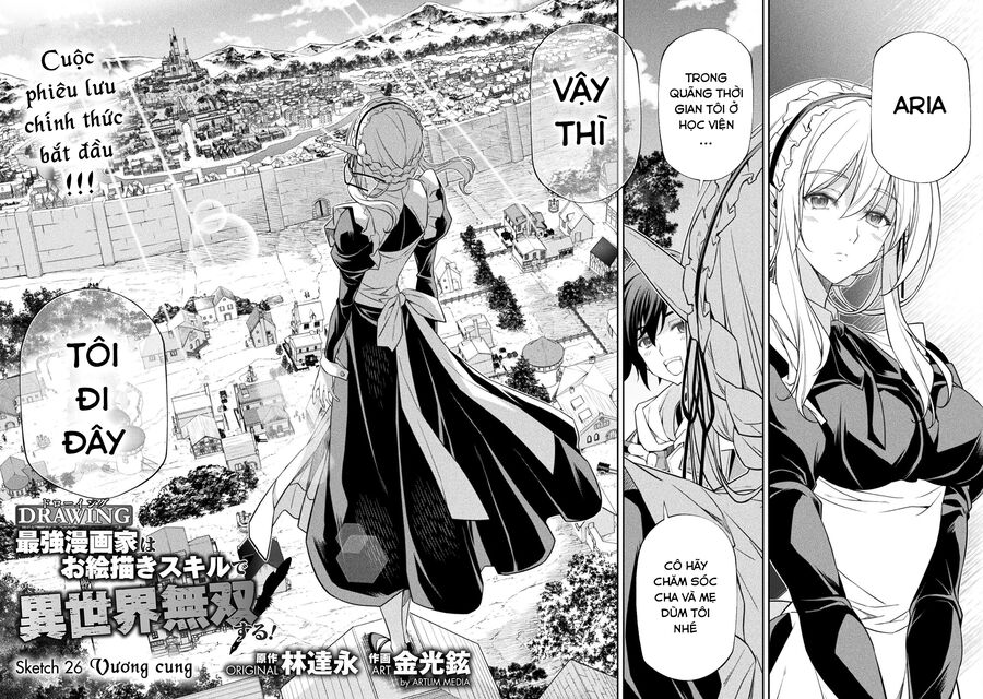 Drawing: Mangaka Mạnh Nhất Với Kỹ Năng Vẽ Tranh Vô Song Tại Dị Giới Chapter 26 - Trang 2
