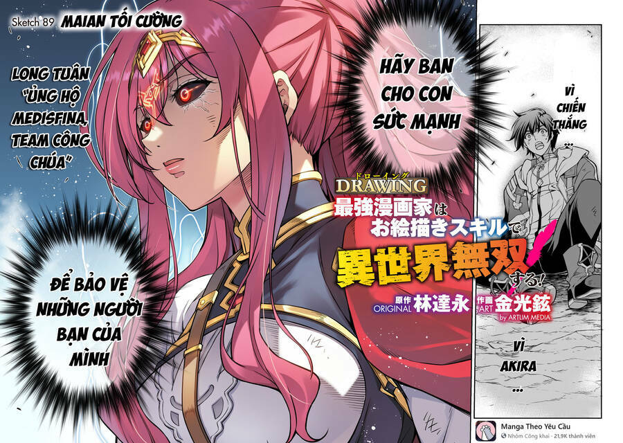 Drawing: Saikyou Mangaka Wa Oekaki Skill De Isekai Musou Suru! Chapter 89 - Trang 2