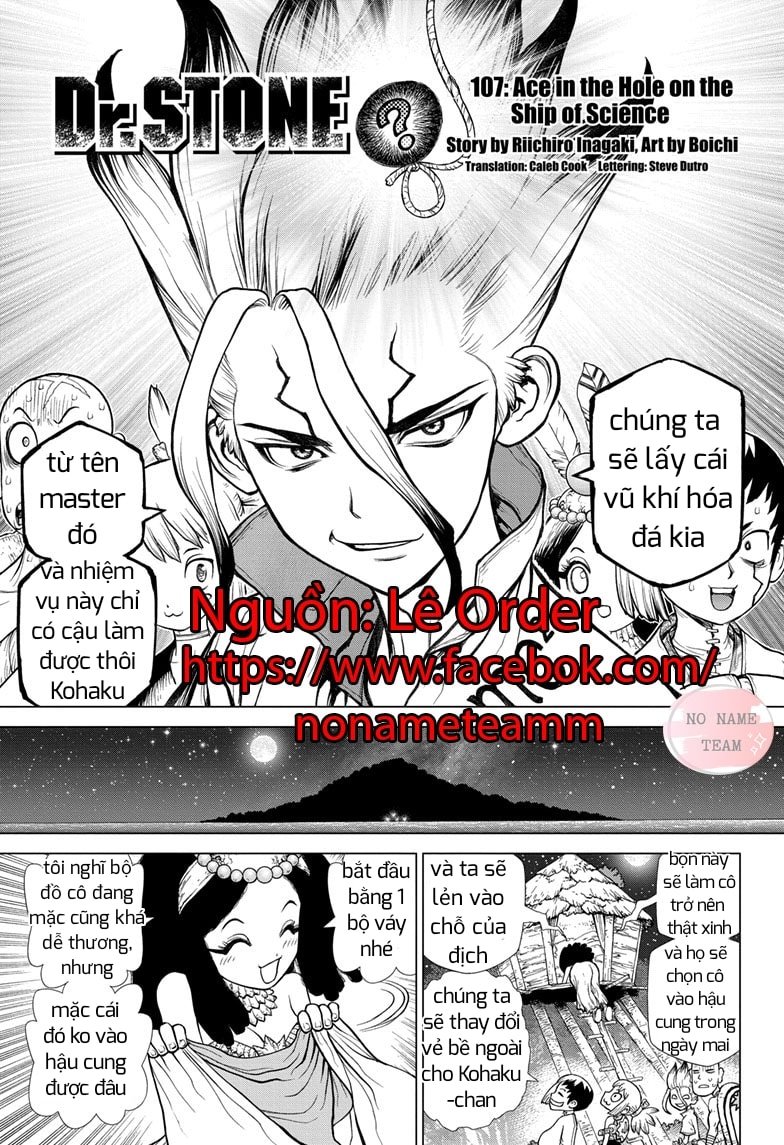 Dr.Stone Chapter 107 - Trang 2