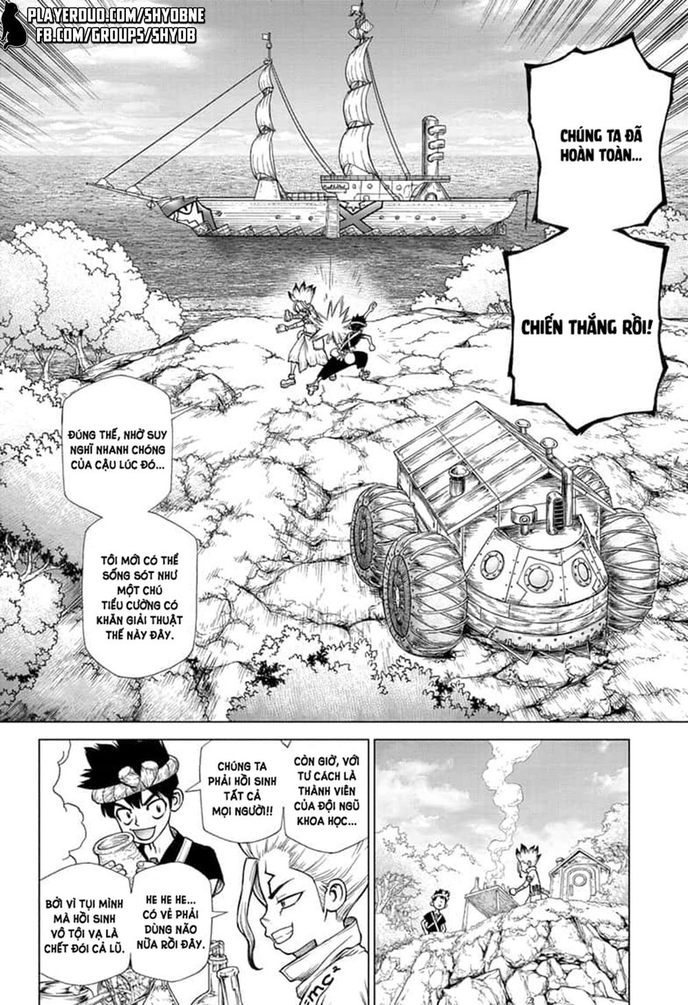 Dr.Stone Chapter 138 - Trang 2