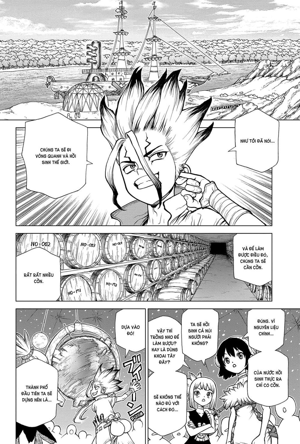 Dr.Stone Chapter 142 - Trang 2