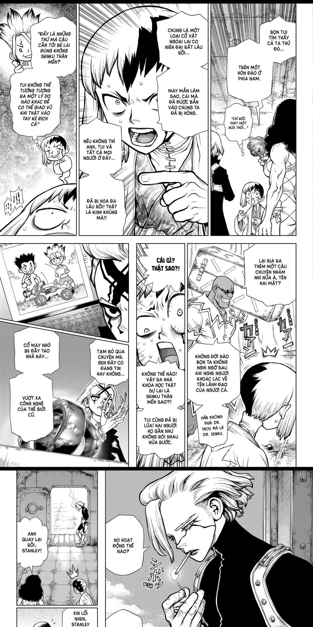 Dr.Stone Chapter 161 - Trang 2
