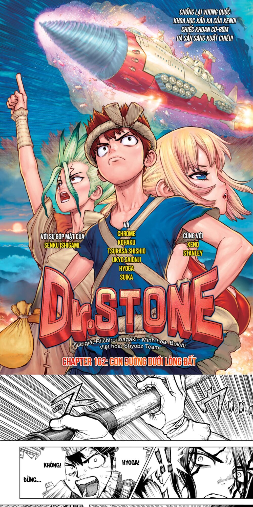 Dr.Stone Chapter 162 - Trang 2