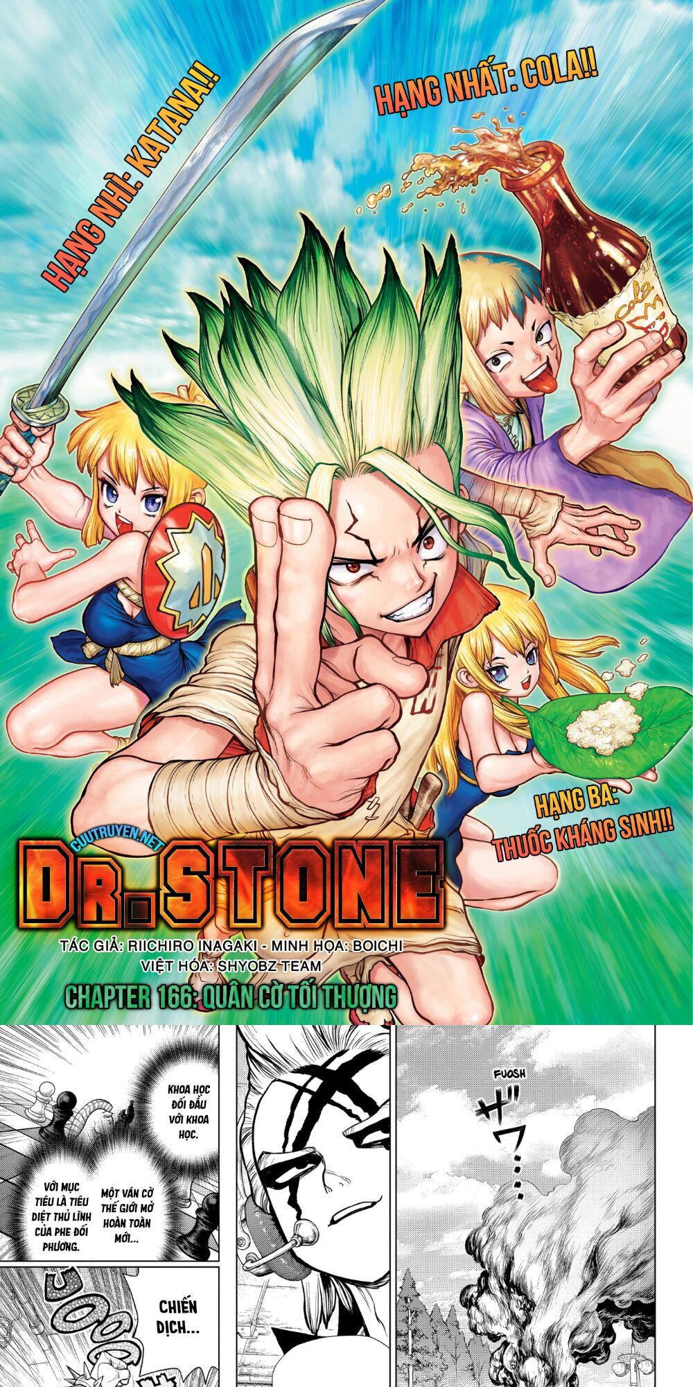 Dr.Stone Chapter 166 - Trang 2