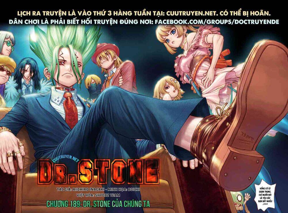 Dr.Stone Chapter 189 - Trang 2