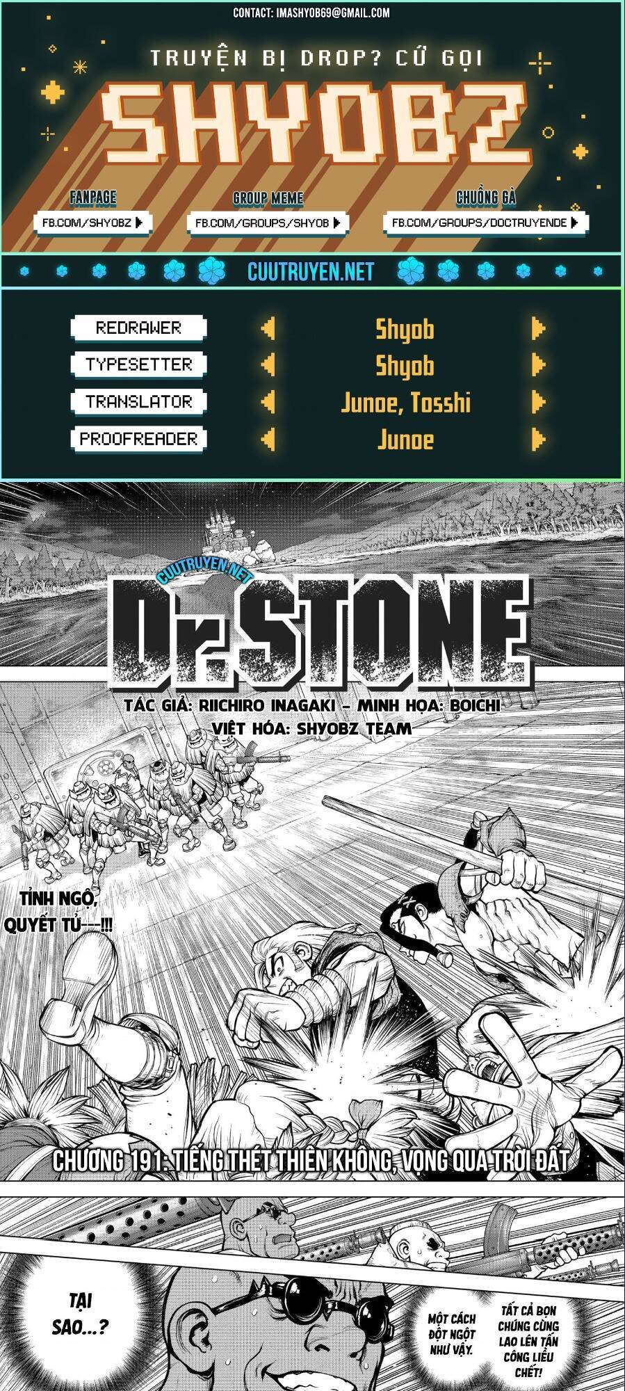 Dr.Stone Chapter 191 - Trang 2