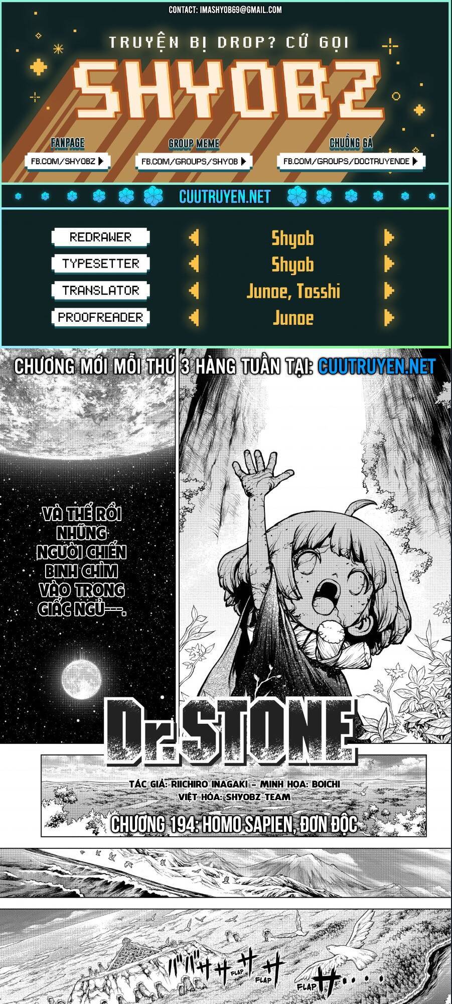 Dr.Stone Chapter 194 - Trang 2