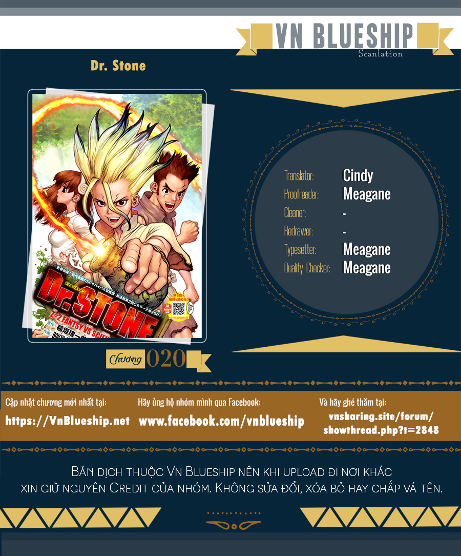 Dr.Stone Chapter 20 - Trang 2