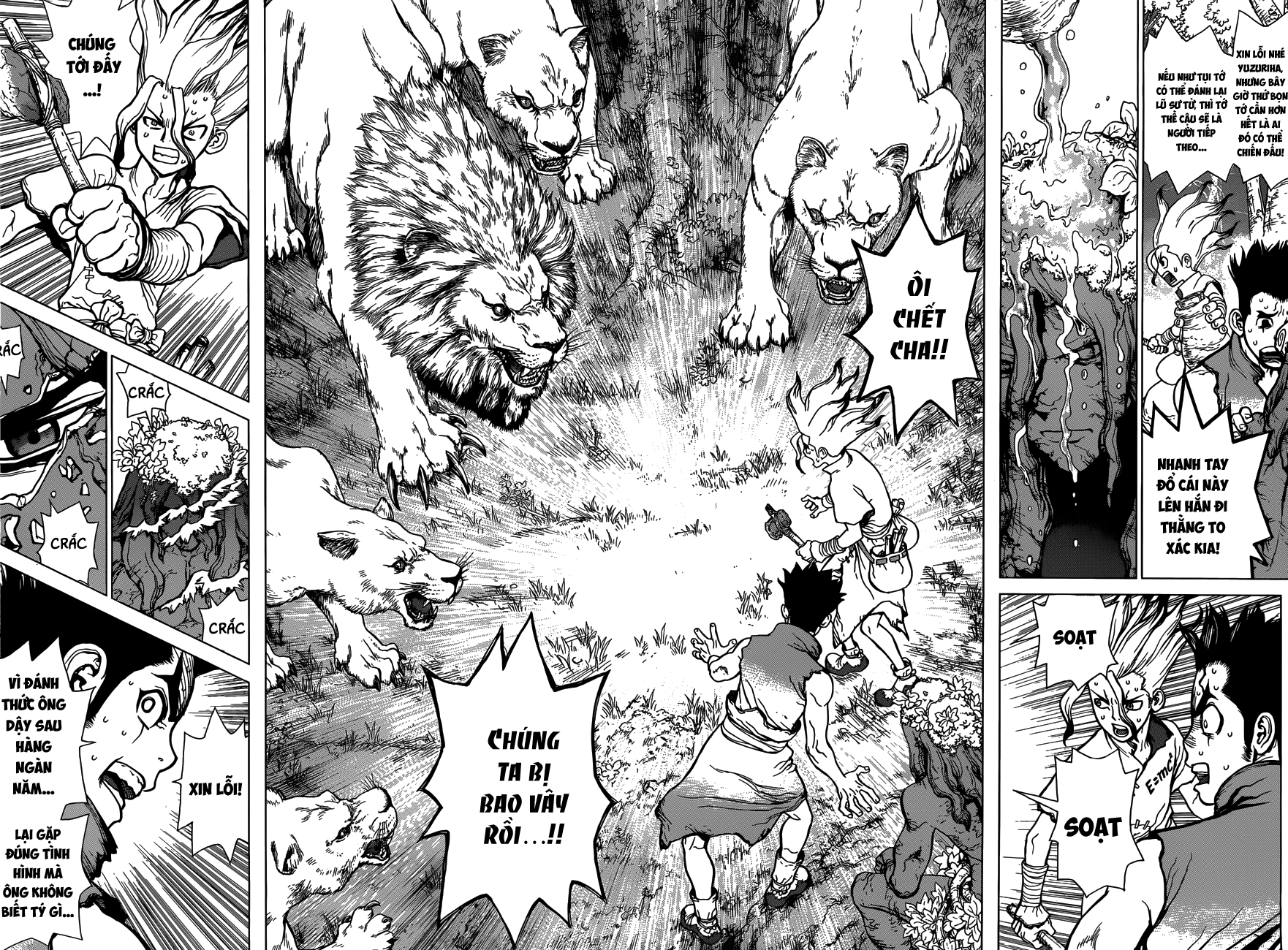 Dr.Stone Chapter 3 - Trang 2