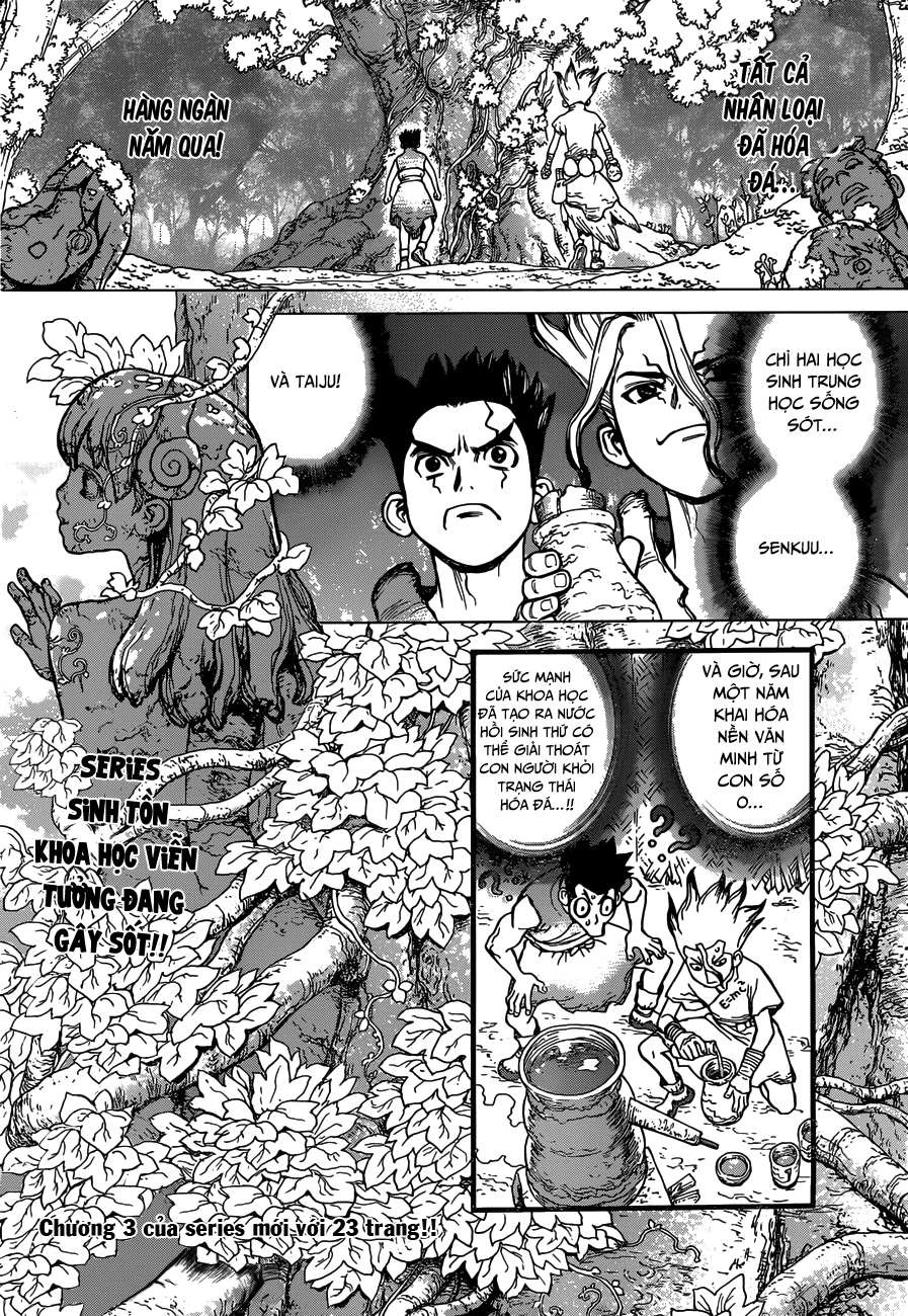 Dr.Stone Chapter 3 - Trang 2