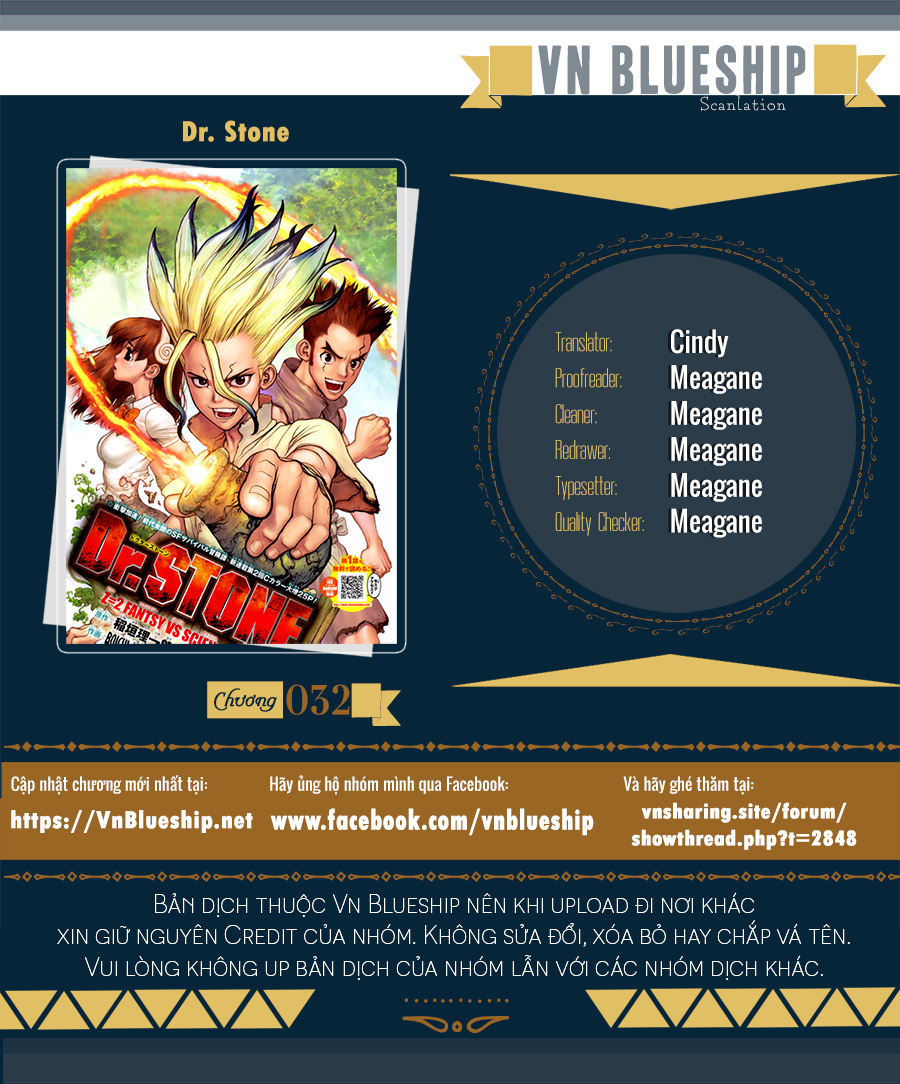 Dr.Stone Chapter 32 - Trang 2