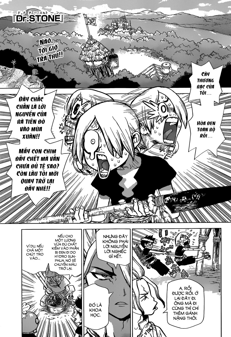 Dr.Stone Chapter 32 - Trang 2