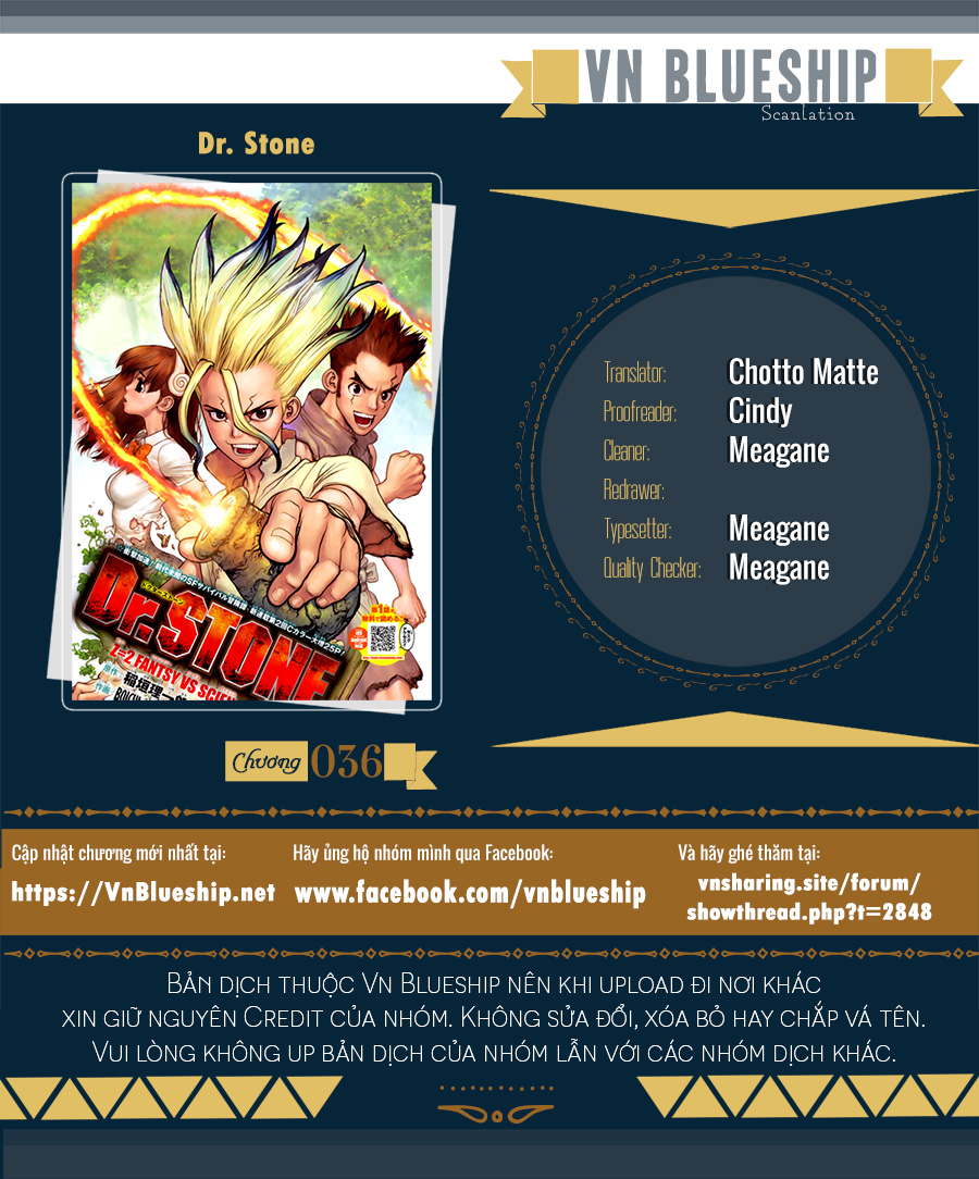 Dr.Stone Chapter 36 - Trang 2