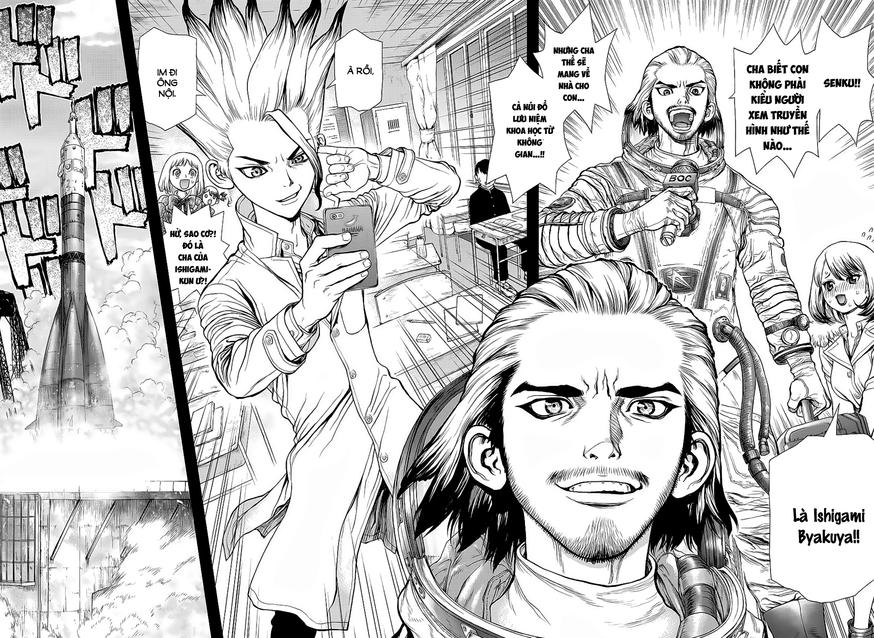Dr.Stone Chapter 42 - Trang 2