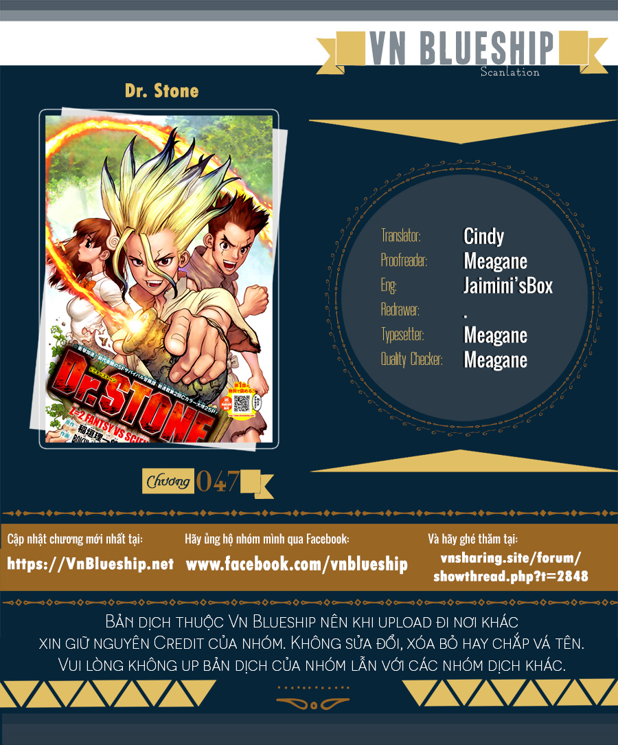Dr.Stone Chapter 47 - Trang 2