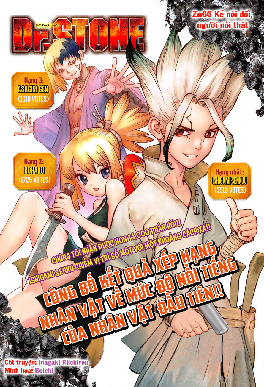 Dr.Stone Chapter 66 - Trang 2