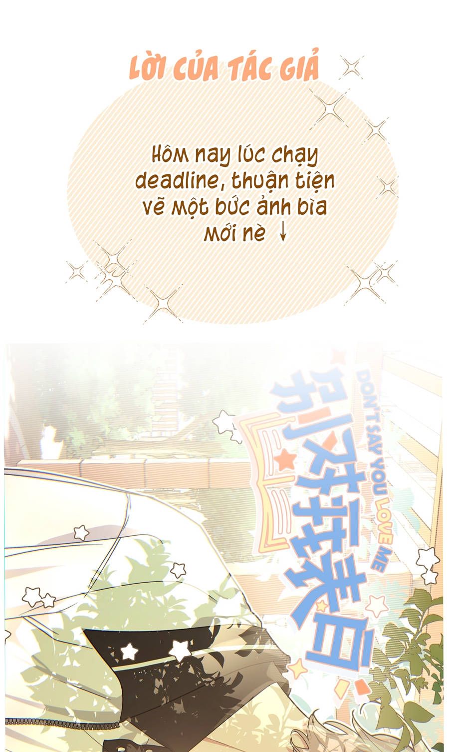 Đừng Nói Yêu Tôi Chapter 14 - Trang 2