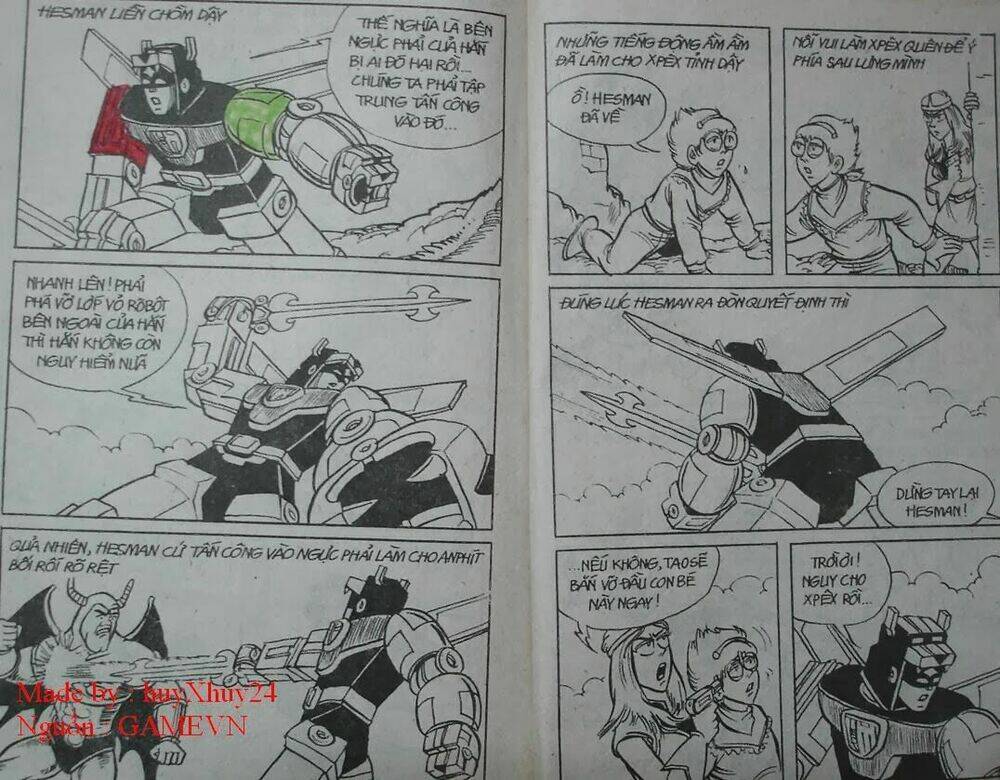 Dũng Sĩ Hesman Chapter 15 - Trang 2