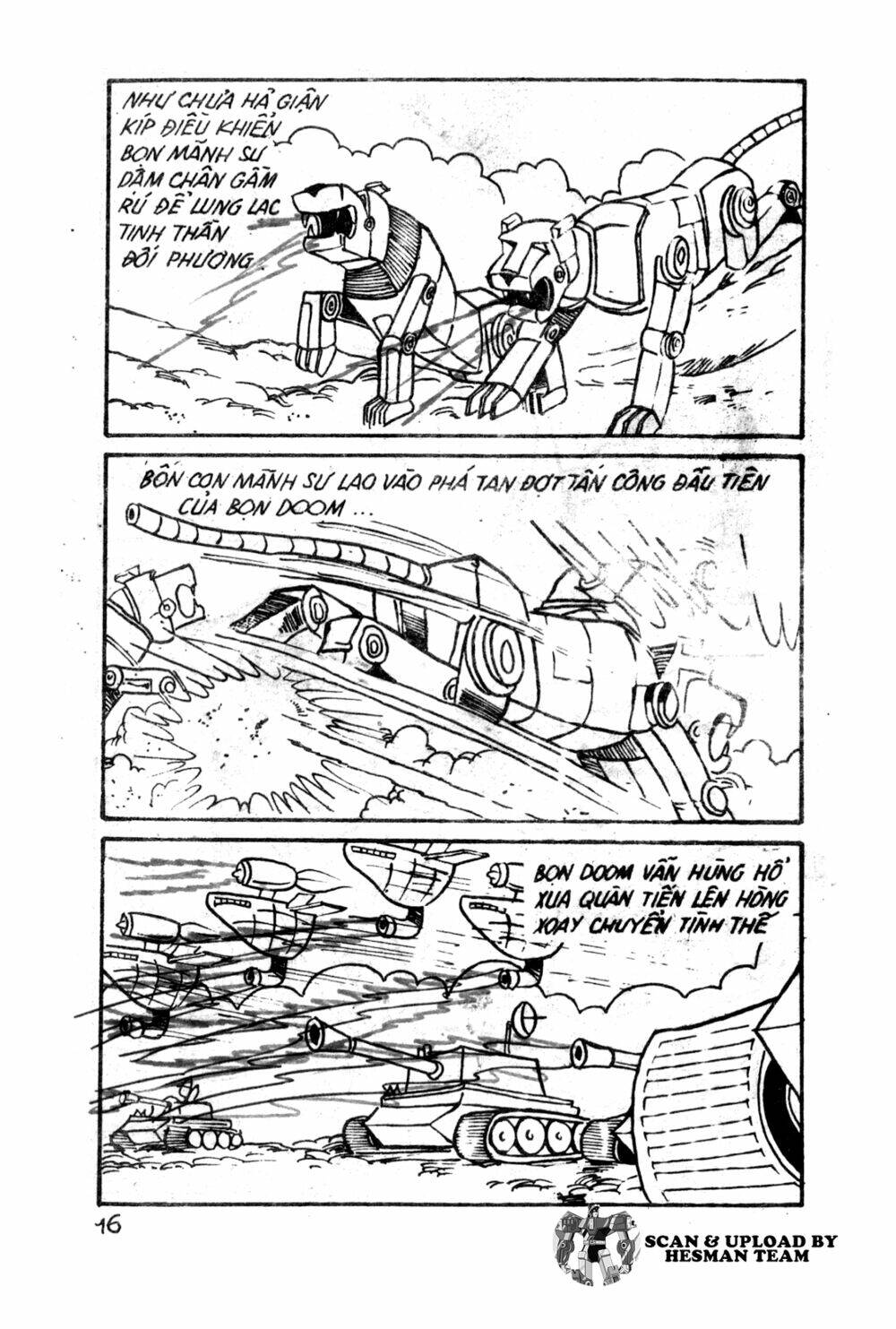 Dũng Sĩ Hesman Chapter 2 - Trang 2