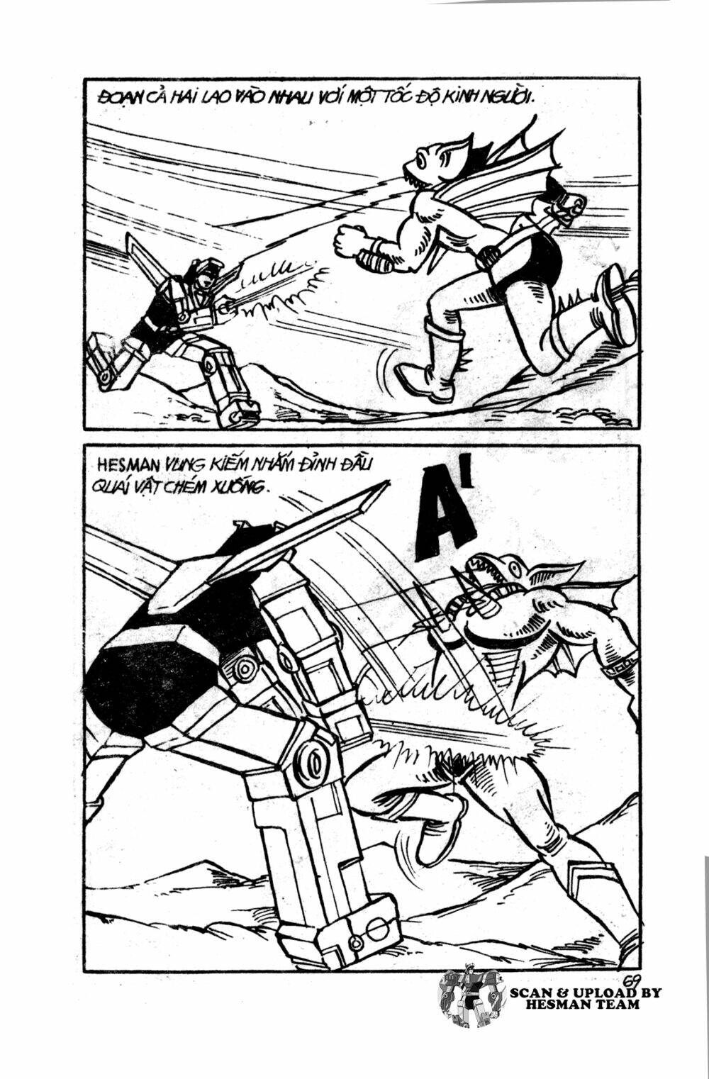 Dũng Sĩ Hesman Chapter 2 - Trang 2