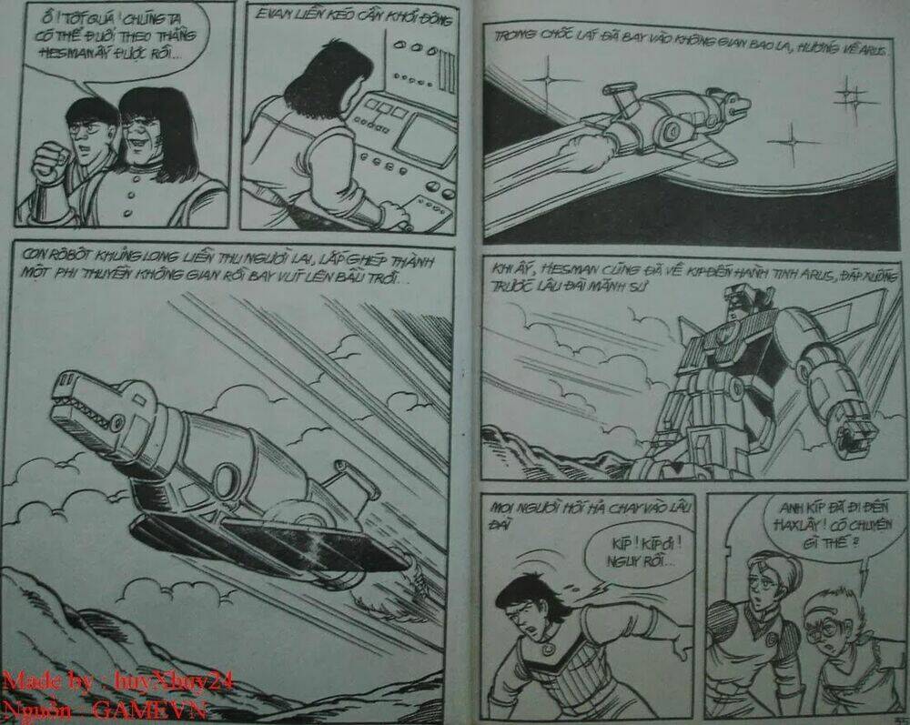Dũng Sĩ Hesman Chapter 24 - Trang 2
