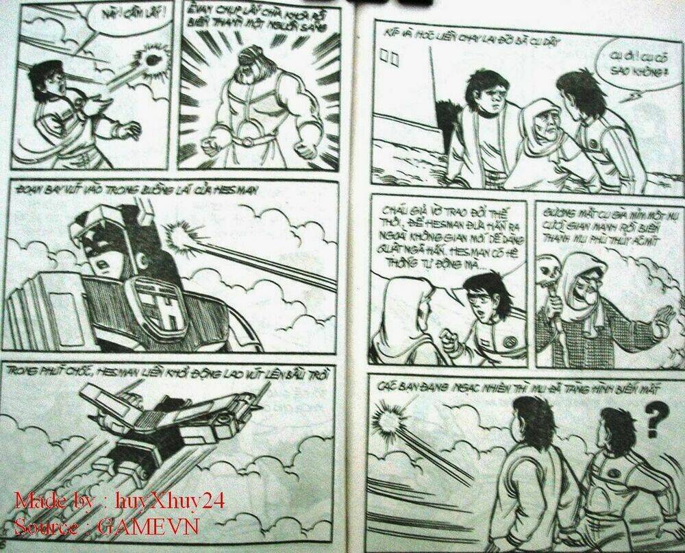 Dũng Sĩ Hesman Chapter 25 - Trang 2