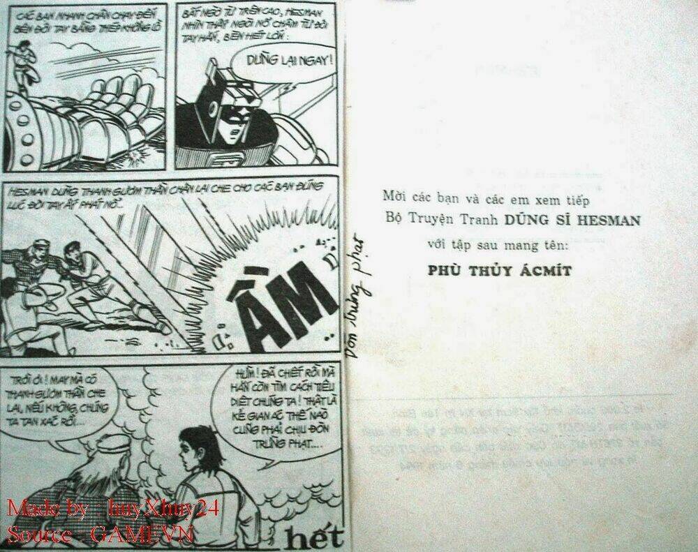 Dũng Sĩ Hesman Chapter 25 - Trang 2