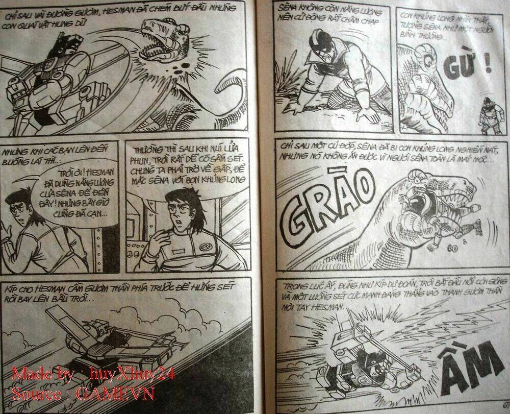 Dũng Sĩ Hesman Chapter 28 - Trang 2