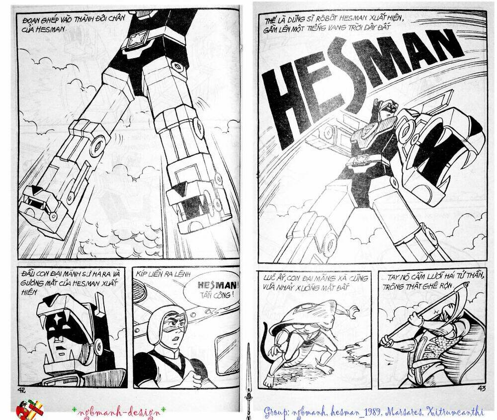 Dũng Sĩ Hesman Chapter 3 - Trang 2