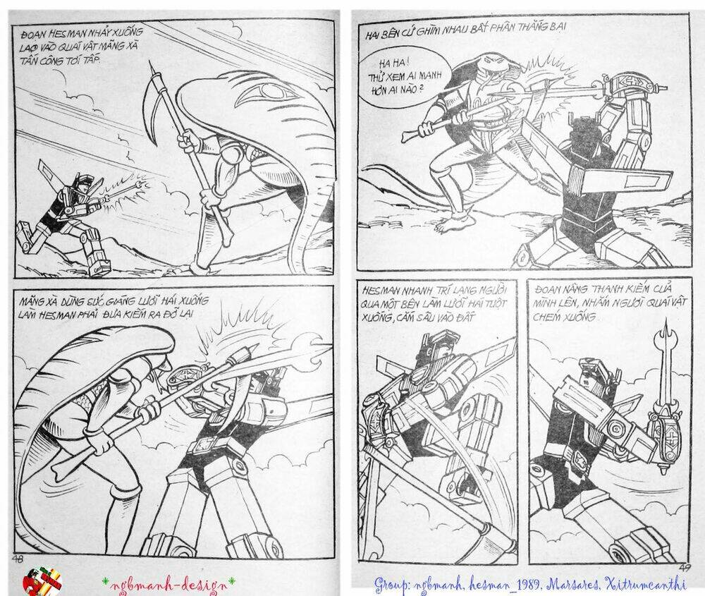 Dũng Sĩ Hesman Chapter 3 - Trang 2