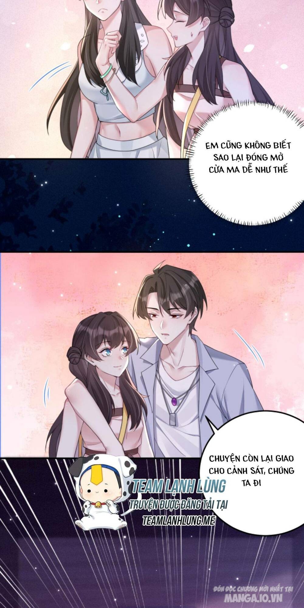 Đứng Yên! Em Gái Chúng Tôi Nói Trên Đầu Bạn Có Quỷ Chapter 116 - Trang 2