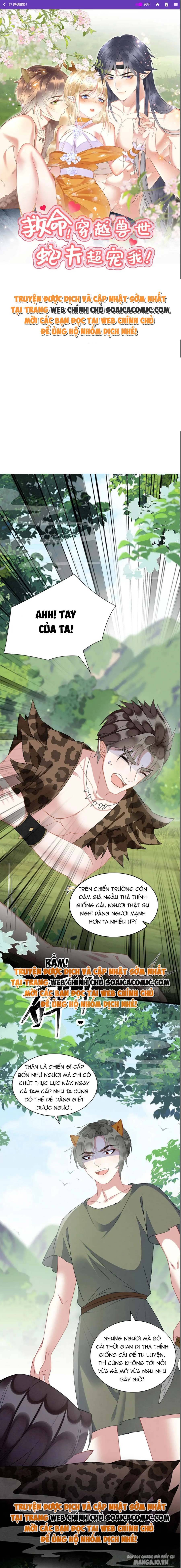 Được Chồng Rắn Siêu Sủng Khi Xuyên Qua Thú Thế Chapter 27 - Trang 2