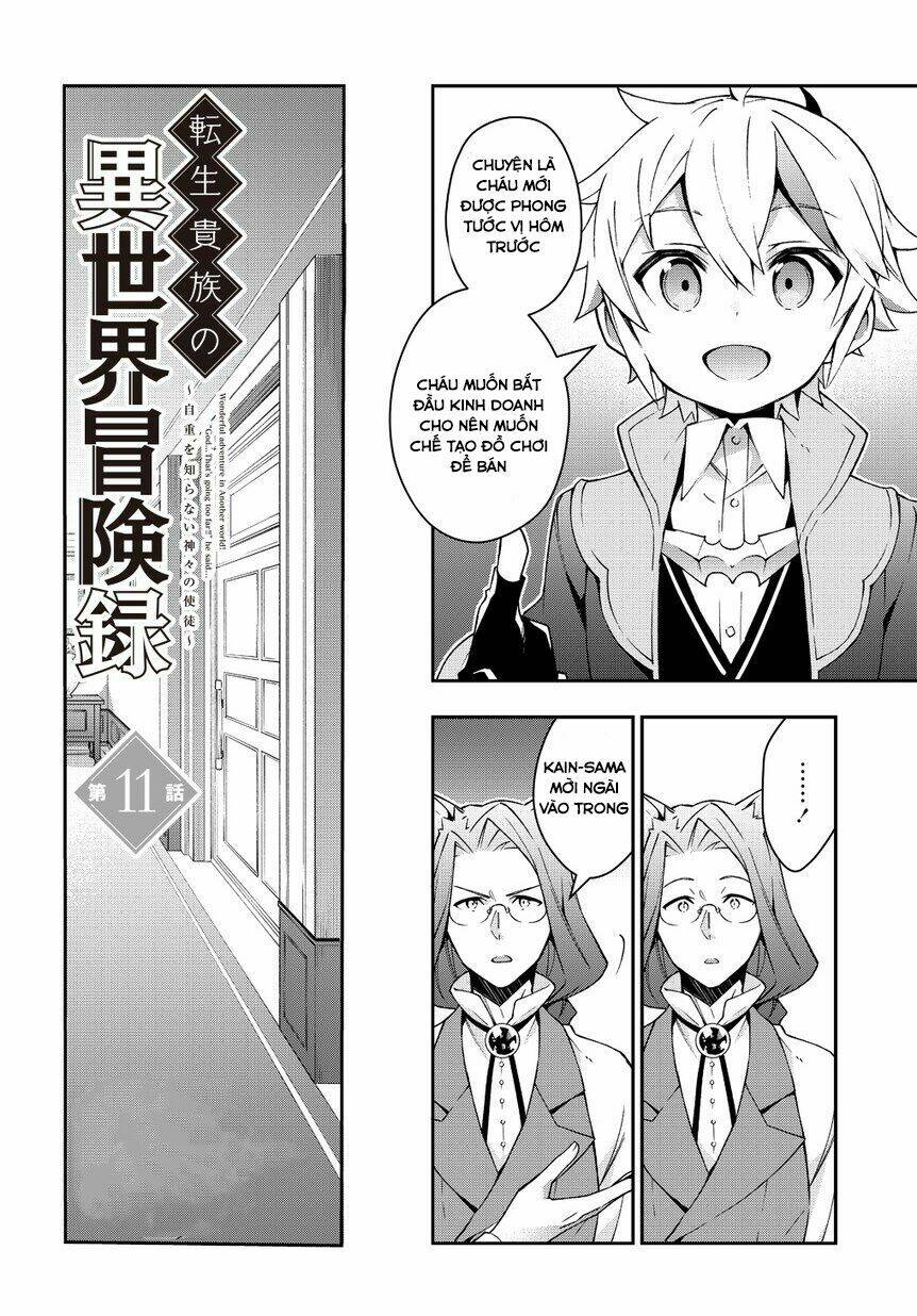 Được Chuyển Sinh, Tôi Sống Một Cuộc Đời Quý Tộc Ở Dị Giới Và Làm Những Chuyện Phi Thường Chapter 11 - Trang 2