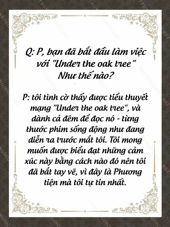 Dưới Tán Cây Sồi Chapter 35 - Trang 2