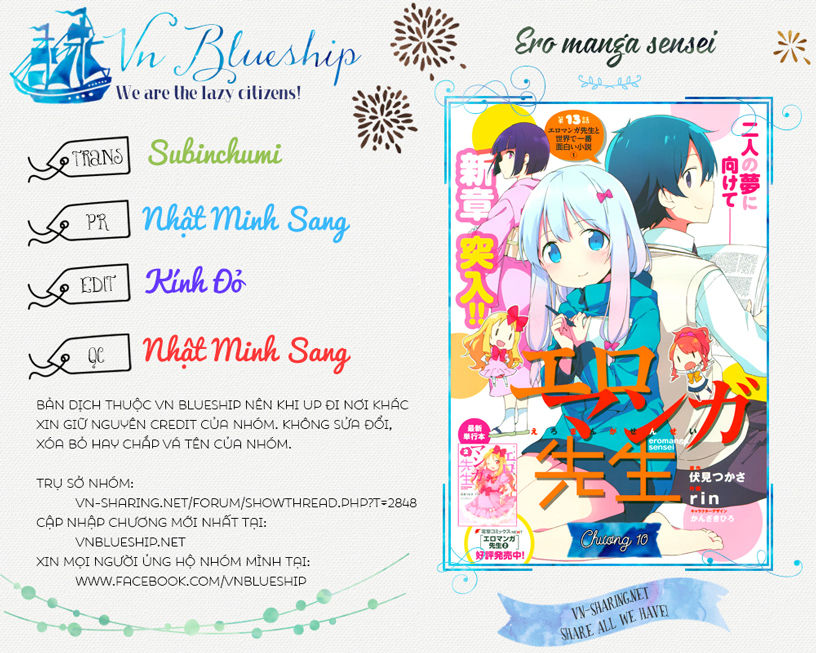Ero Manga Sensei Chapter 10 - Trang 2