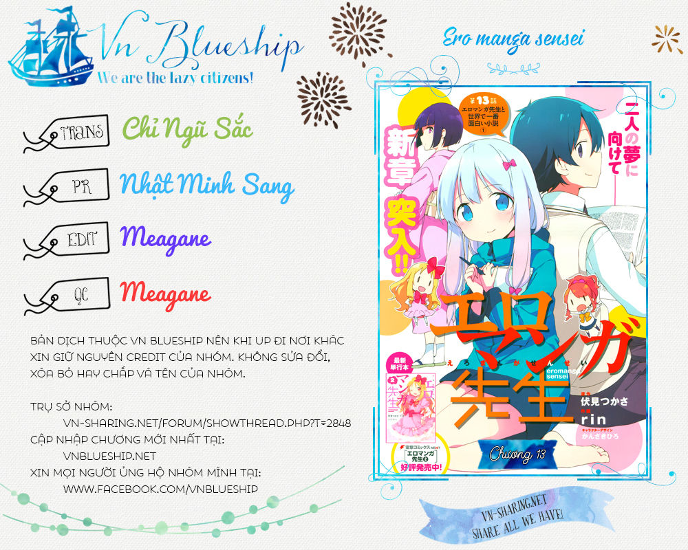 Ero Manga Sensei Chapter 13 - Trang 2