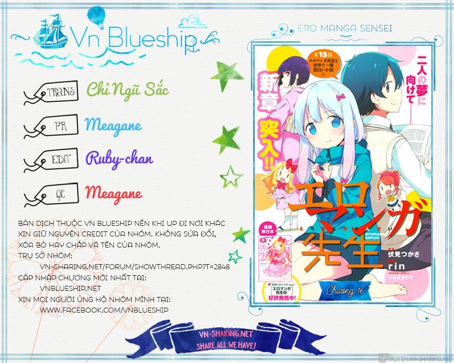 Ero Manga Sensei Chapter 17 - Trang 2