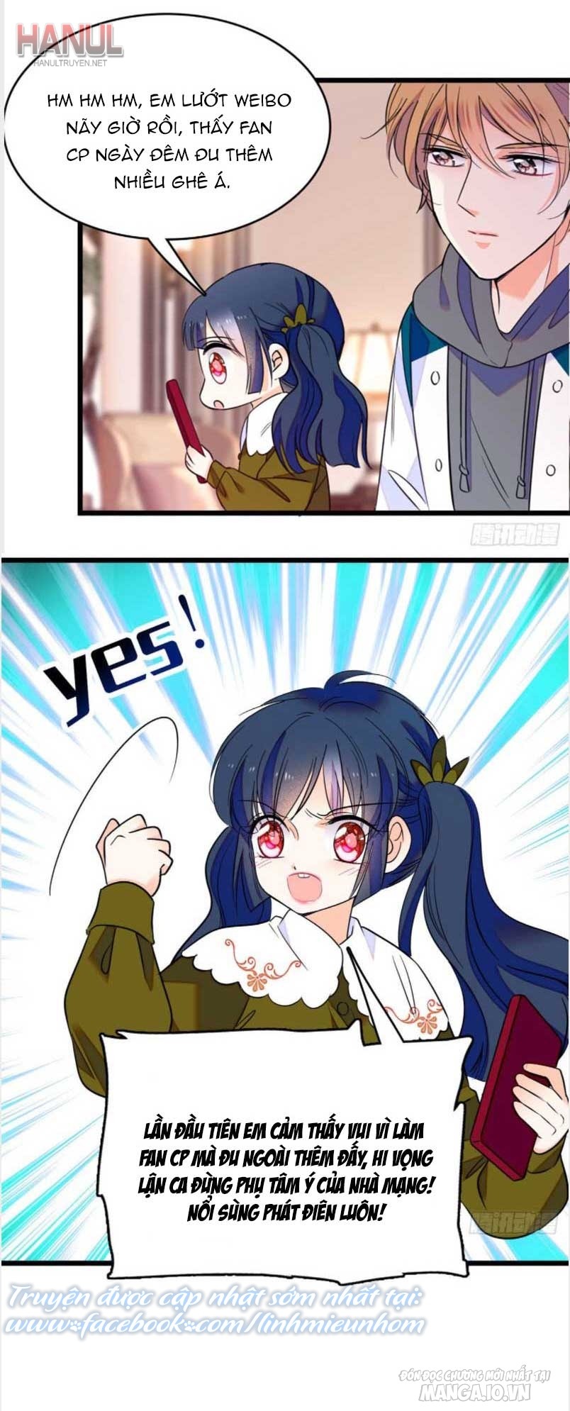 Fan Cp Của Tôi Và Ảnh Đế Trãi Dài Khắp Mxh Chapter 95.1 - Trang 2
