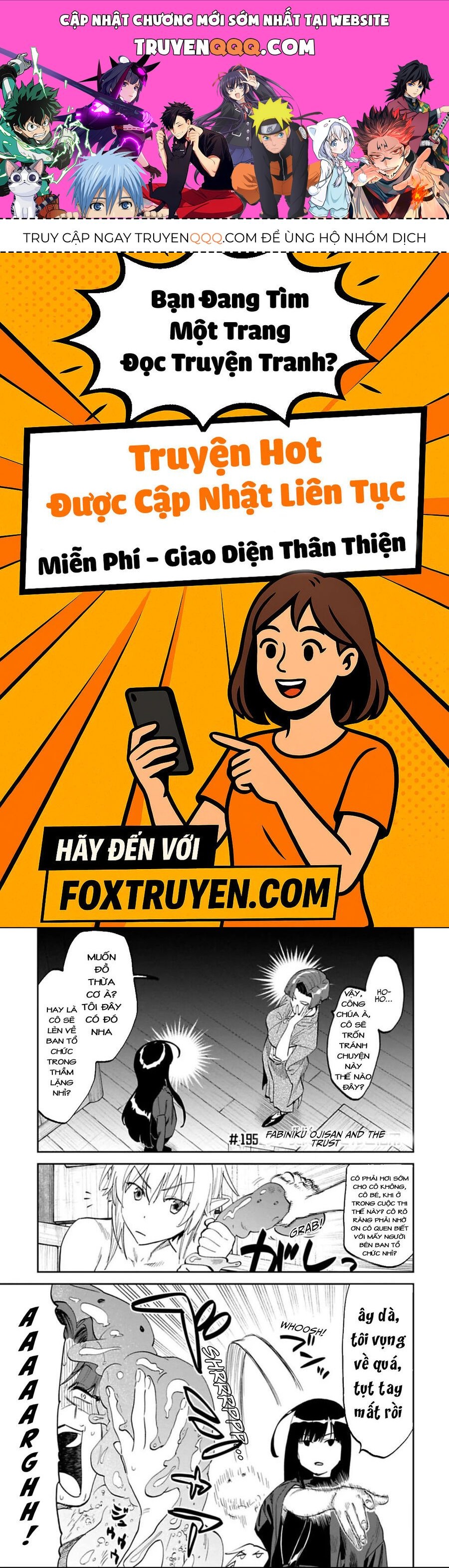 Fantasy Bishoujo Juniku Ojisan To Chapter 195 - Trang 2