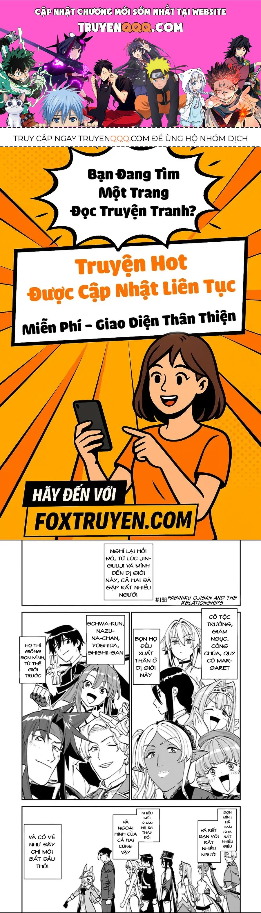 Fantasy Bishoujo Juniku Ojisan To Chapter 198 - Trang 2