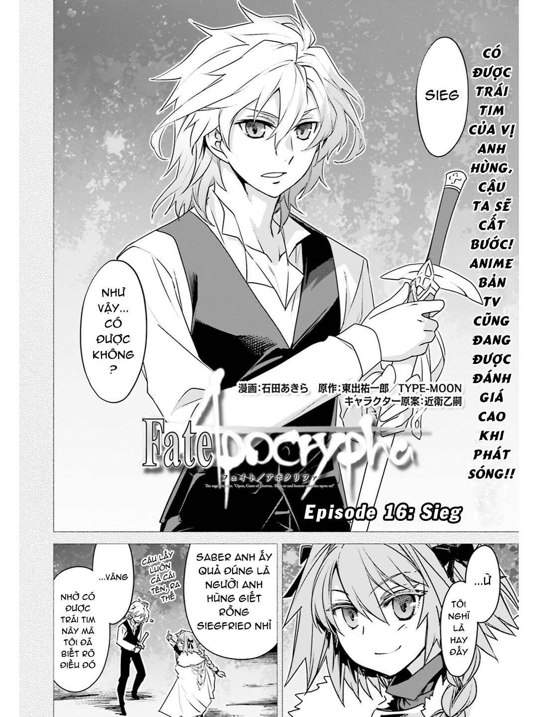 Fate/Apocrypha [Jikan Fansub] Chapter 16 - Trang 2