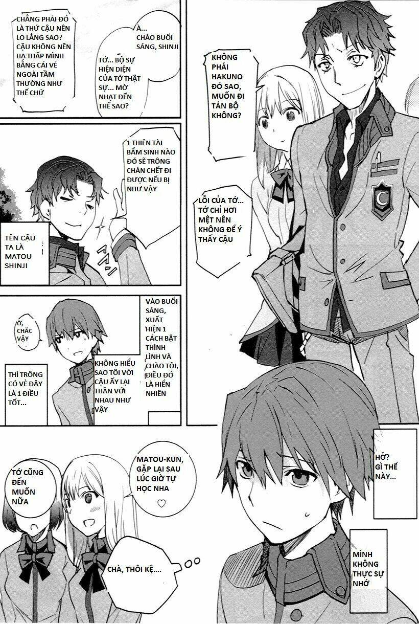 Fate/Extra Chapter 1 - Trang 2