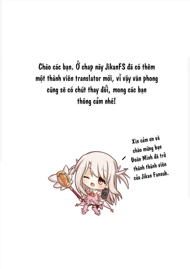 Fate/Kaleid Liner Prisma☆Illya 3Rei!! [Jikan Fs] Chapter 17 - Trang 2