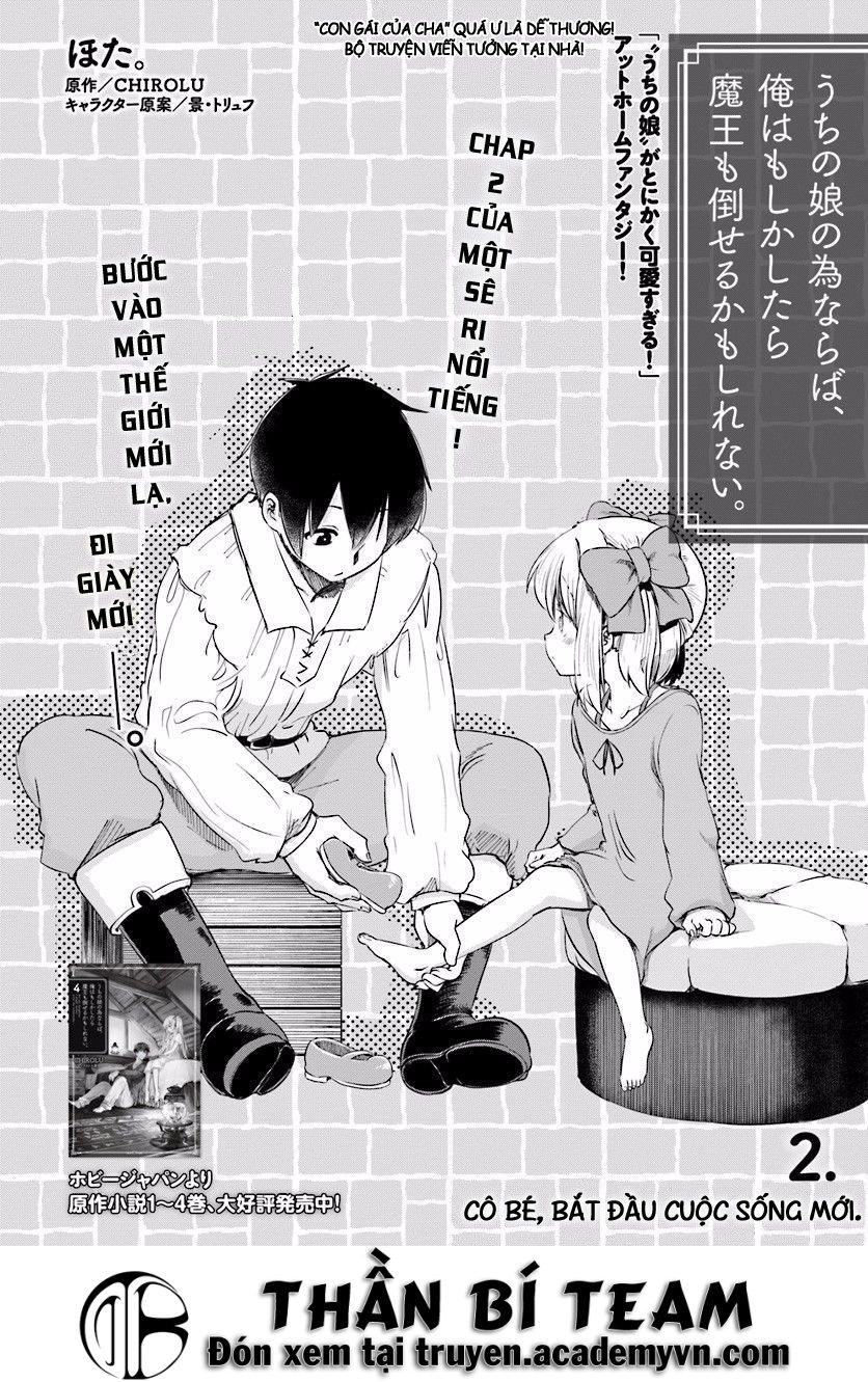 For My Daughter, I Might Even Be Able To Defeat The Demon King Chapter 2 - Trang 2