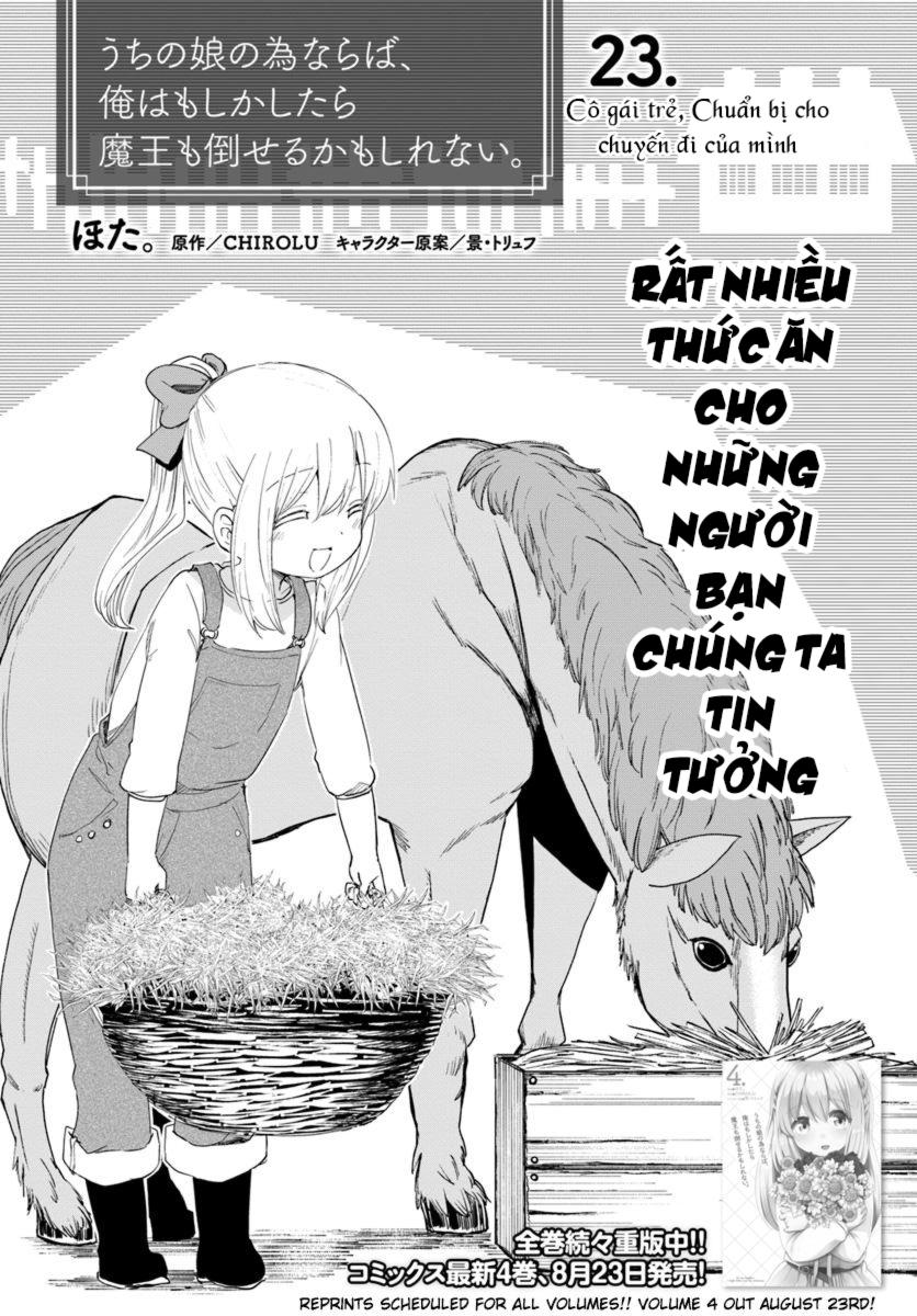 For My Daughter, I Might Even Be Able To Defeat The Demon King Chapter 23 - Trang 2