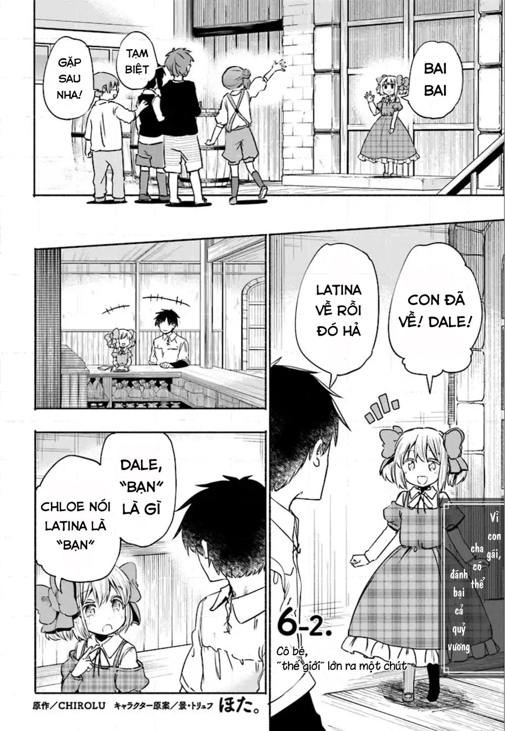 For My Daughter, I Might Even Be Able To Defeat The Demon King Chapter 6.5 - Trang 2